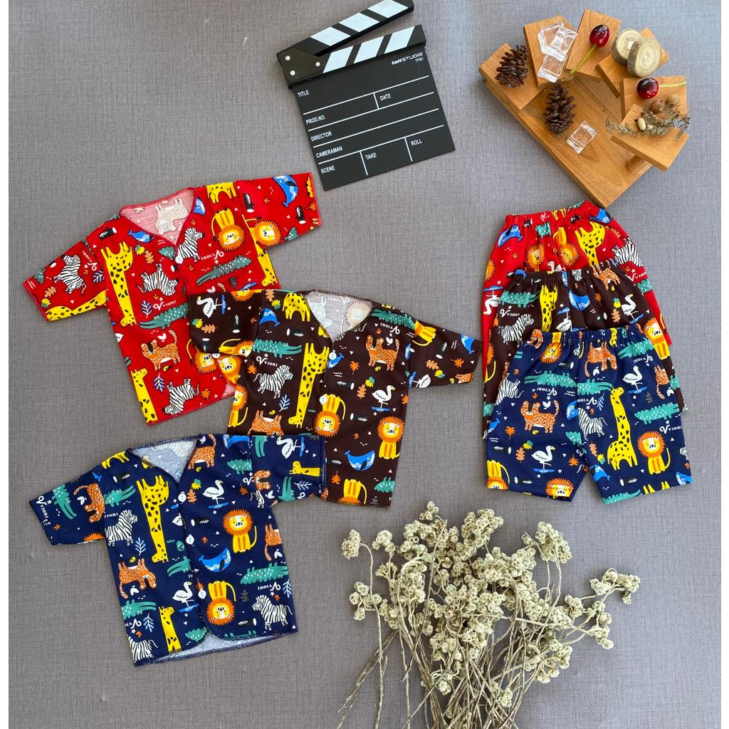 18PCS PAKETAN LAHIRAN NEWBORN seri printing angsa gelap setelan baju bayi 0-5 bulan