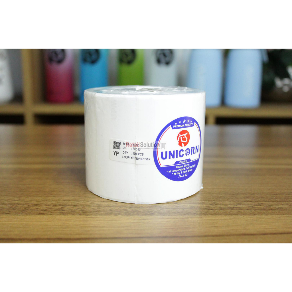 Stiker Barcode Label YUPO - 70x40 mm / 70x40mm / 70 x 40 mm / 7x4 cm