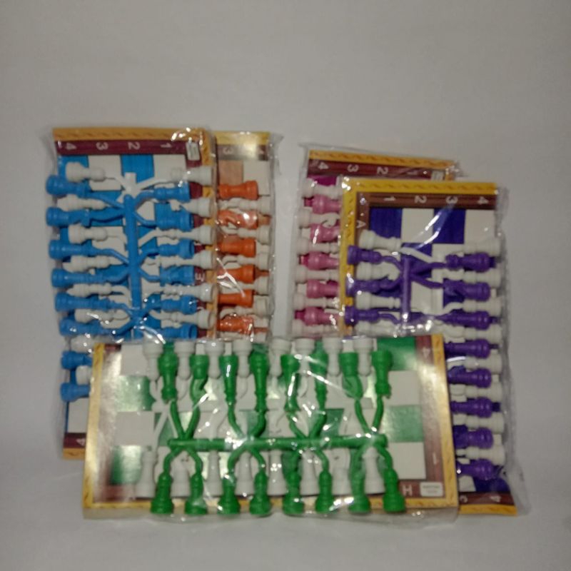 

catur set kertas isi 10 set