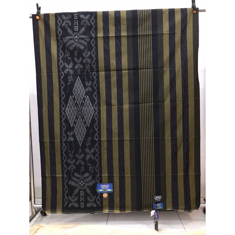 BHS CLASSIC GOLD MOTIF TGD, TKG / SARUNG BHS ORI / SARUNG DEWASA