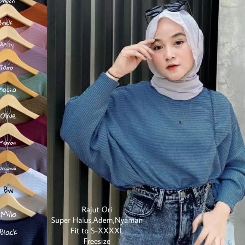 # BAJU WANITA TERBARU 2023 VIRAL TIKTOK INDY BETWING BLOUSE // LASPERAL // SWEATER..