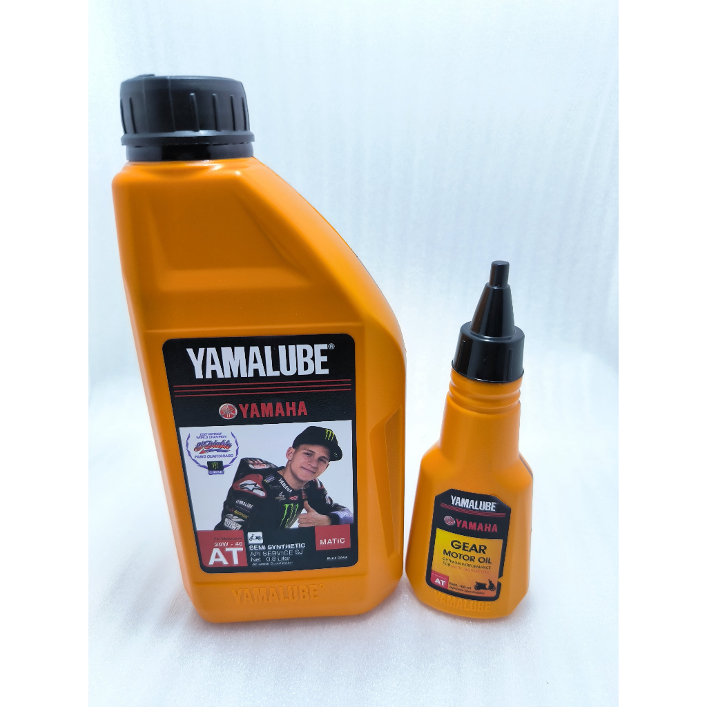 Oli yamalube matic 800 ml + oli gardan yamalube  100 ml.