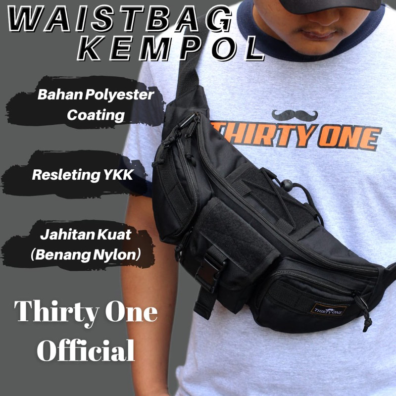 Waistbag | Waistbag Pria | Waistbag Army | Tas Selempang Army  | Waistbag Tactical