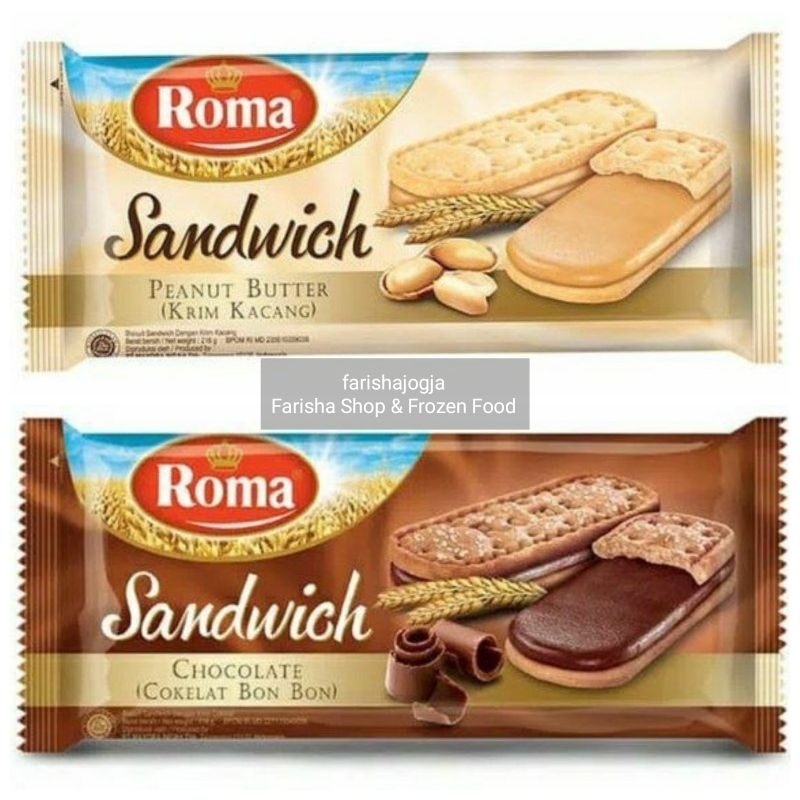 ✨ FSFF ✨ Roma Sandwichi Chocolate | Peanut Butter