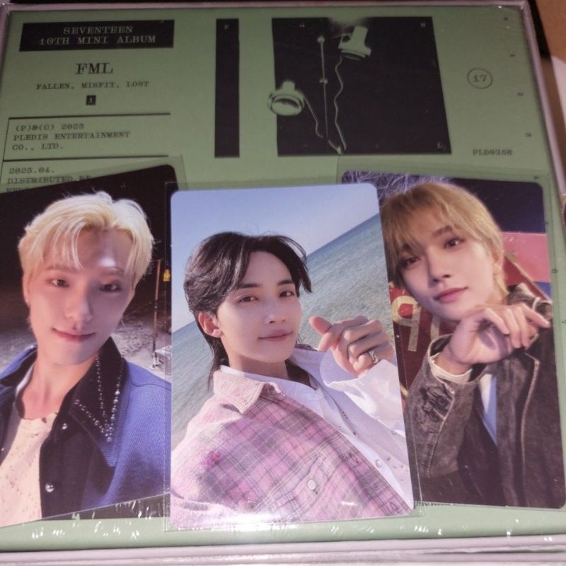 SEVENTEEN FML - Photocard Lucky Draw LD M2U