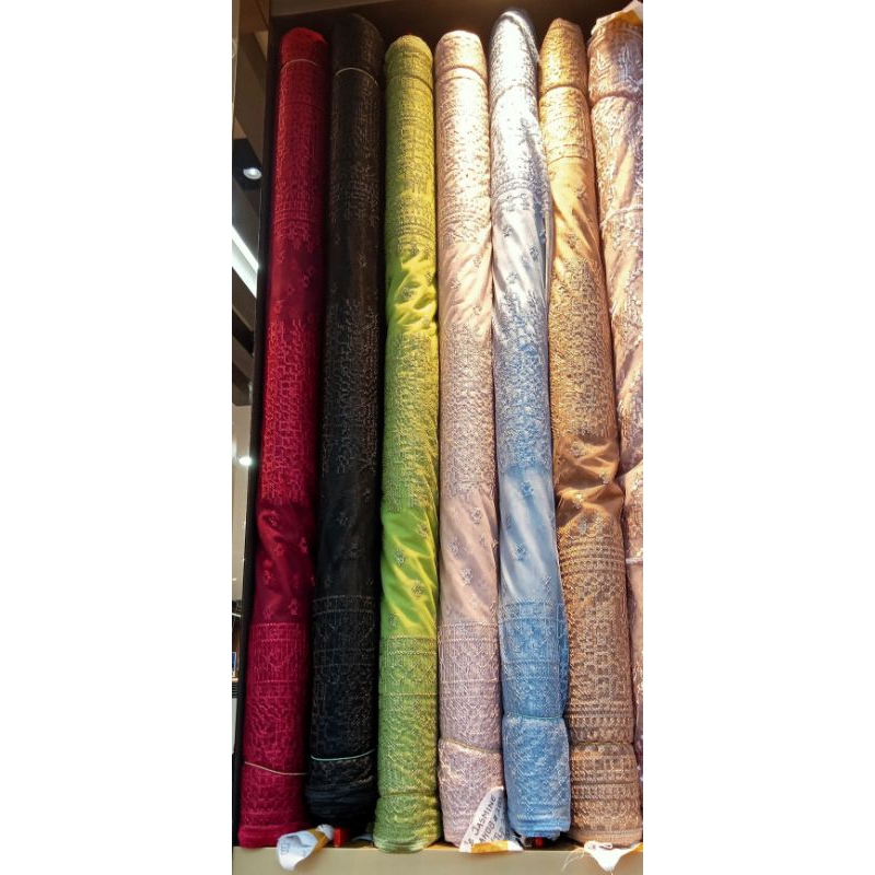 Tulle Motif Meteran Murah