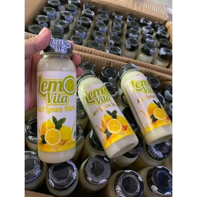 LEMOVITA SARI LEMON DIET DETOX TUBUH PURE LEMON ASLI LEMON WATER