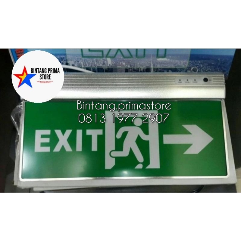 Lampu darurat exit / lampu emergency  exit LED-5
