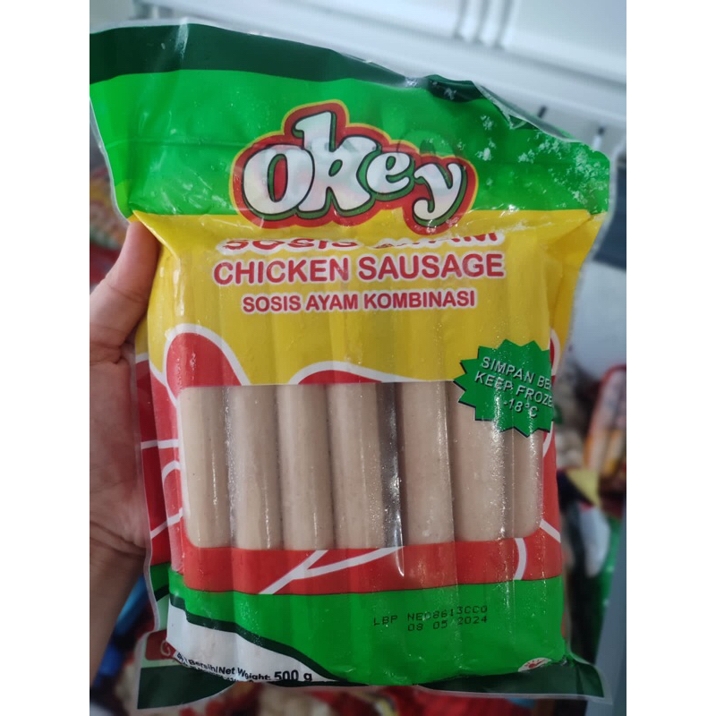 

SOSIS OKEY AYAM 500GR