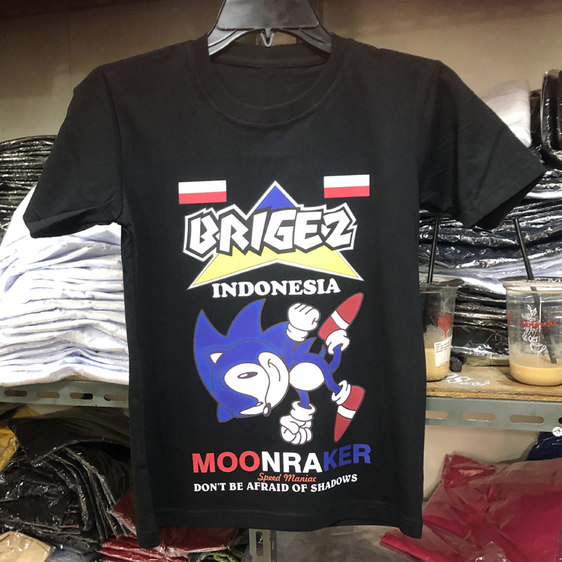 Kaos Geng Motor Brigez Moonraker Tshirt