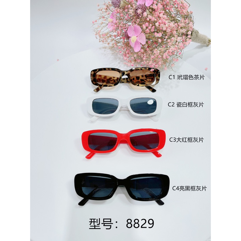 𝗜𝗦𝗔𝗡𝗨𝗥𝟵𝟳 Kacamata Hitam Wanita/Pria Sunglasses Korean INS Fashion KM04