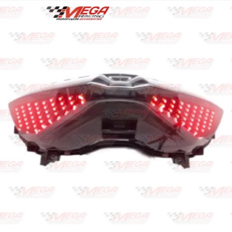 Lampu Stop Led Belakang Nmax 155 New Set Mika Impor Model Coloseum 7 Mode Stoplamp Bintik Running Nmaxnew 2020 2021 2022 2023