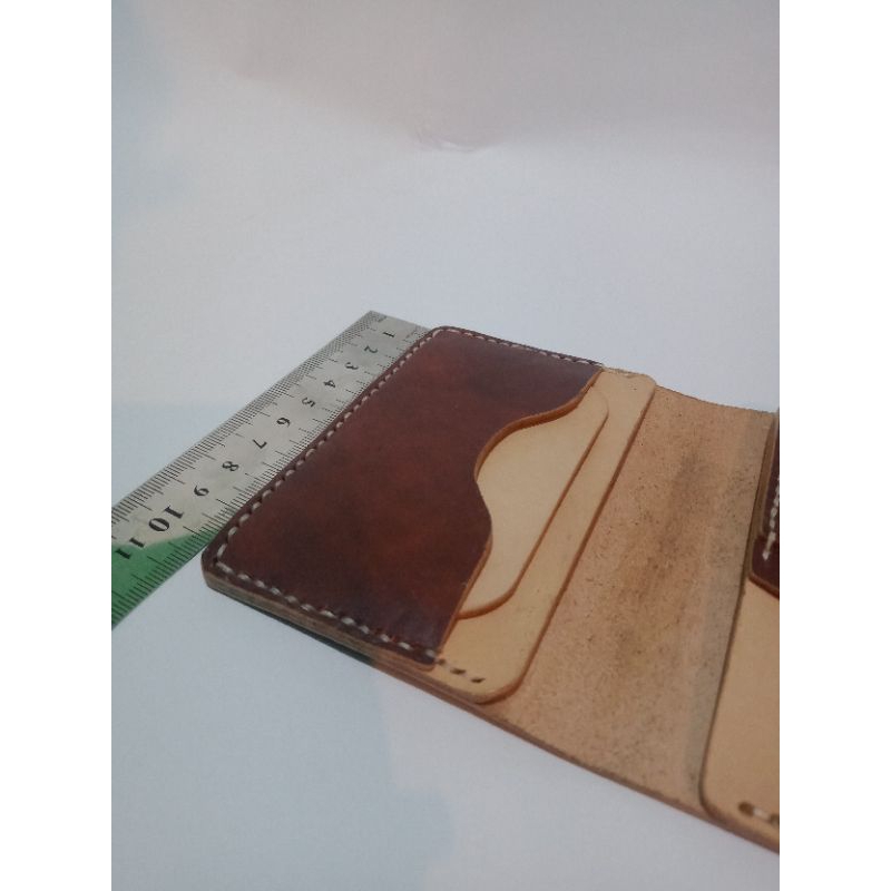 dompet slim kulit sapi murni kulit kartu slim dompet kartu lipat