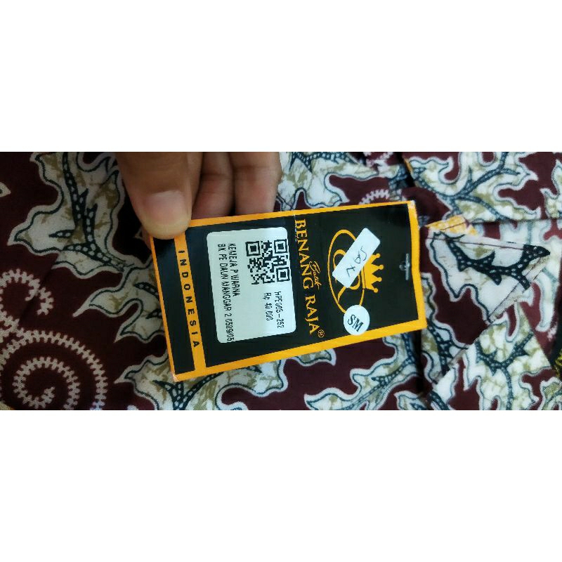 KemejaBatikBenangRaja