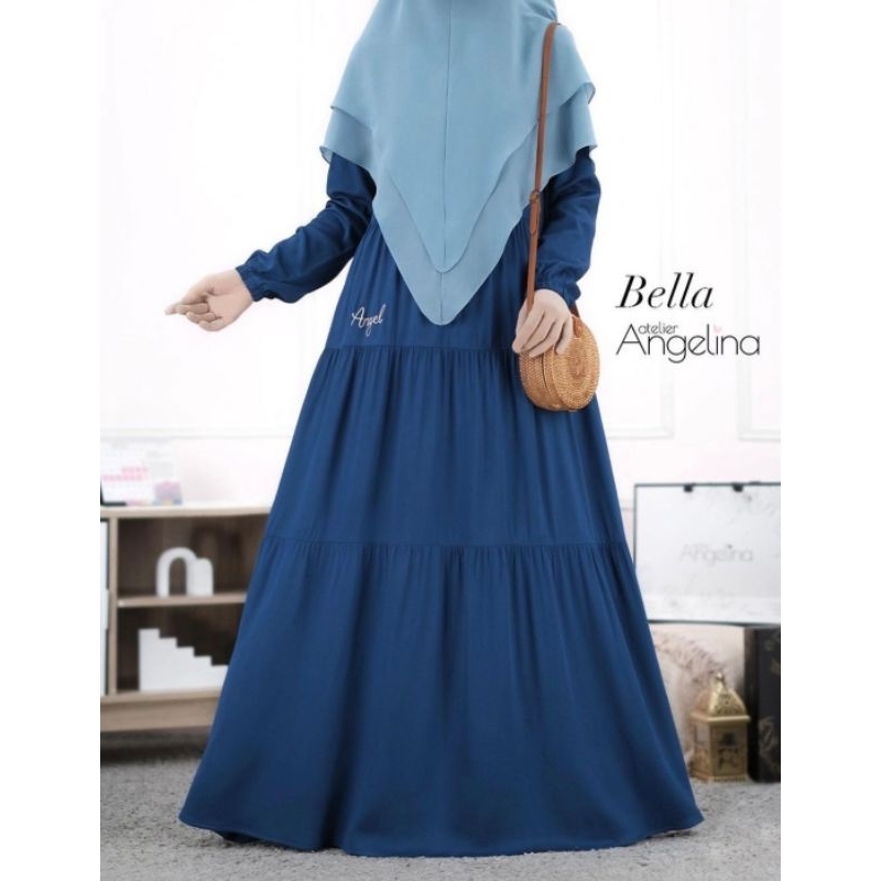 Atelier Angelina XL Bella Dress Embroiderry Peacock