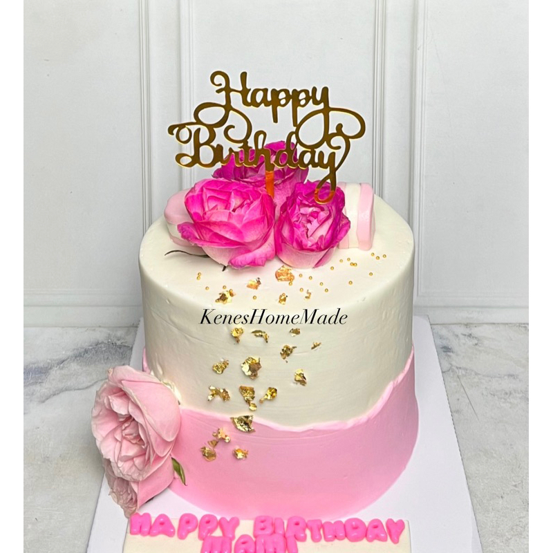 

Kue Ulang Tahun Bunga / Cake Ultah Custom