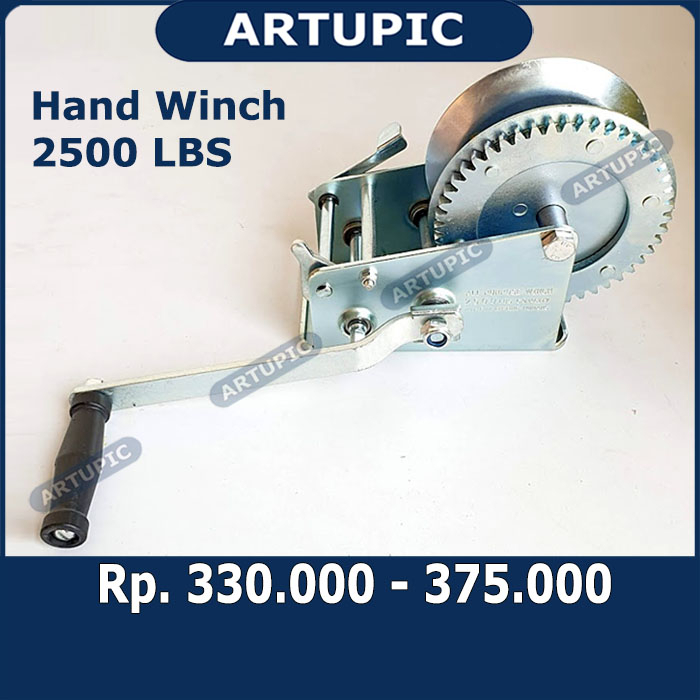 Hand Winch 2500 LBS Handwinch Katrol Kerekan Tangan Pengatur Jalur Nipple