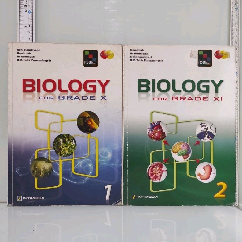 BILINGUAL BIOLOGY FOR GRADE X / XI