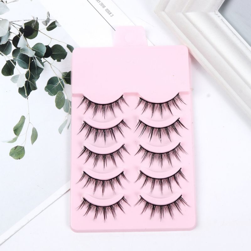 [5 Pasang] Bulu Mata Palsu Peri 009-4 / Fairy Eyelashes