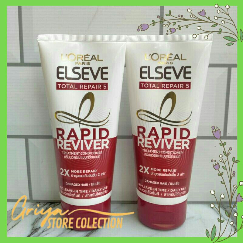 LOREAL PARIS ELSEVE TOTAL REPAIR 5 RAPID REVIVER TREATMENT CONDITIONER