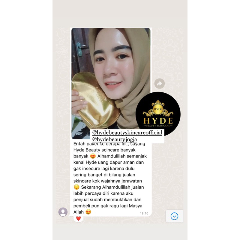 HYDE BEAUTY SKINCARE AGEN JOGJA RESMI