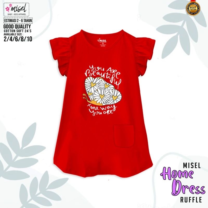 ECER GROSIR MISEL ANDIN Dress Anak 1-8 tahun