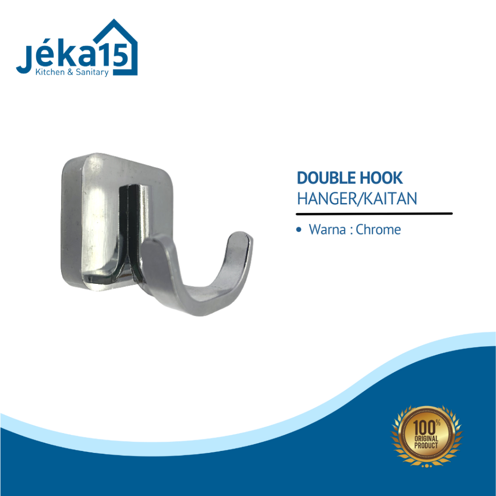 KAPSTOK | GANTUNGAN  BAJU DOUBLE HOOK