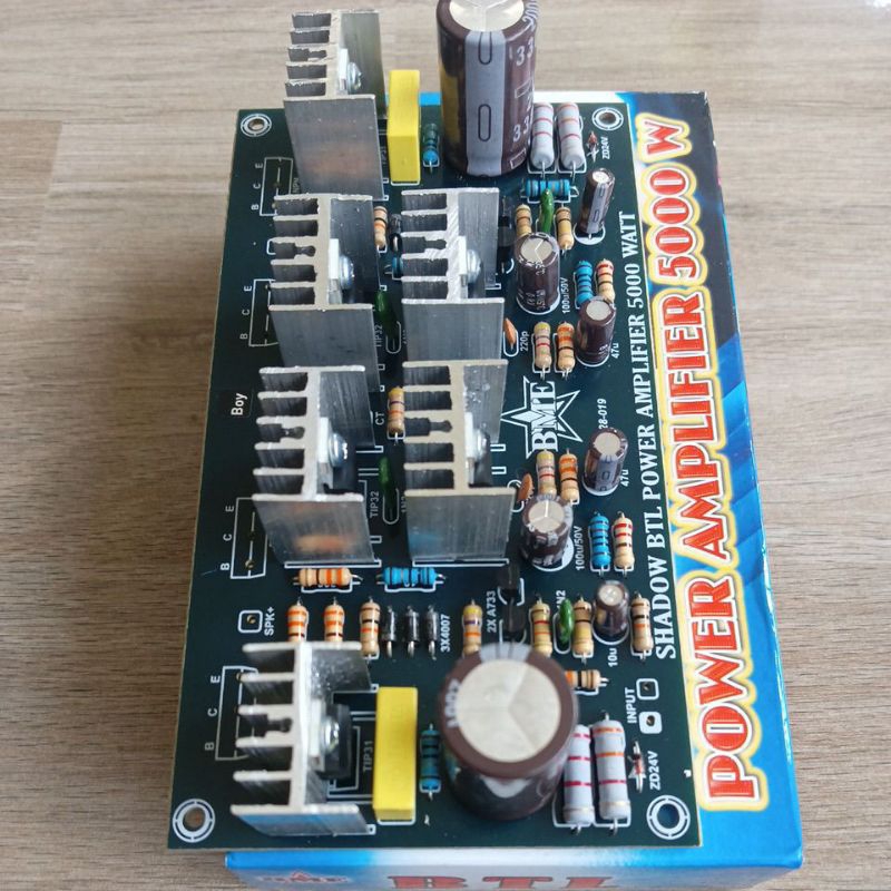 Shadow driver power amplifier BTL 5000w