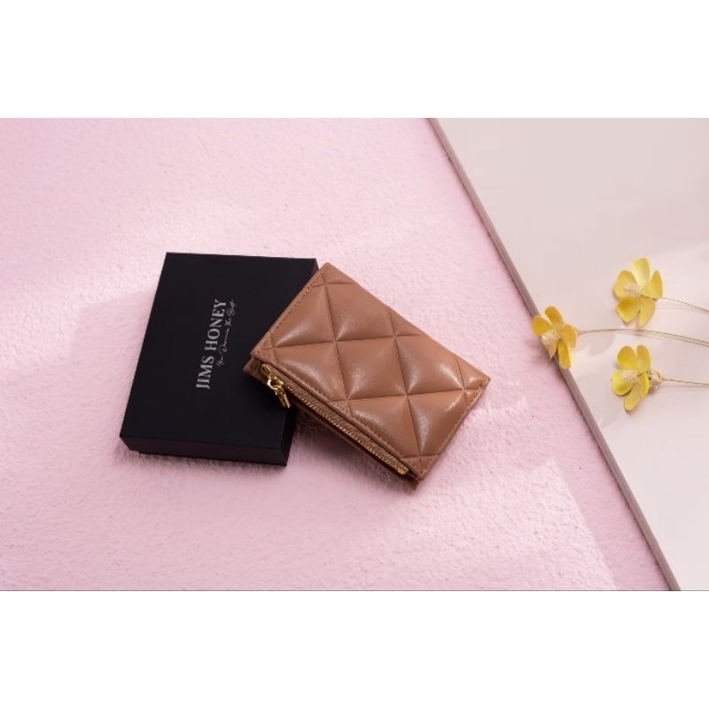 JIMS HONEY VELVET WALLET DOMPET WANITA IMPORT KEKINIAN FREE BOX KOREAN STYLE DOMPET KECIL WANITA PRO