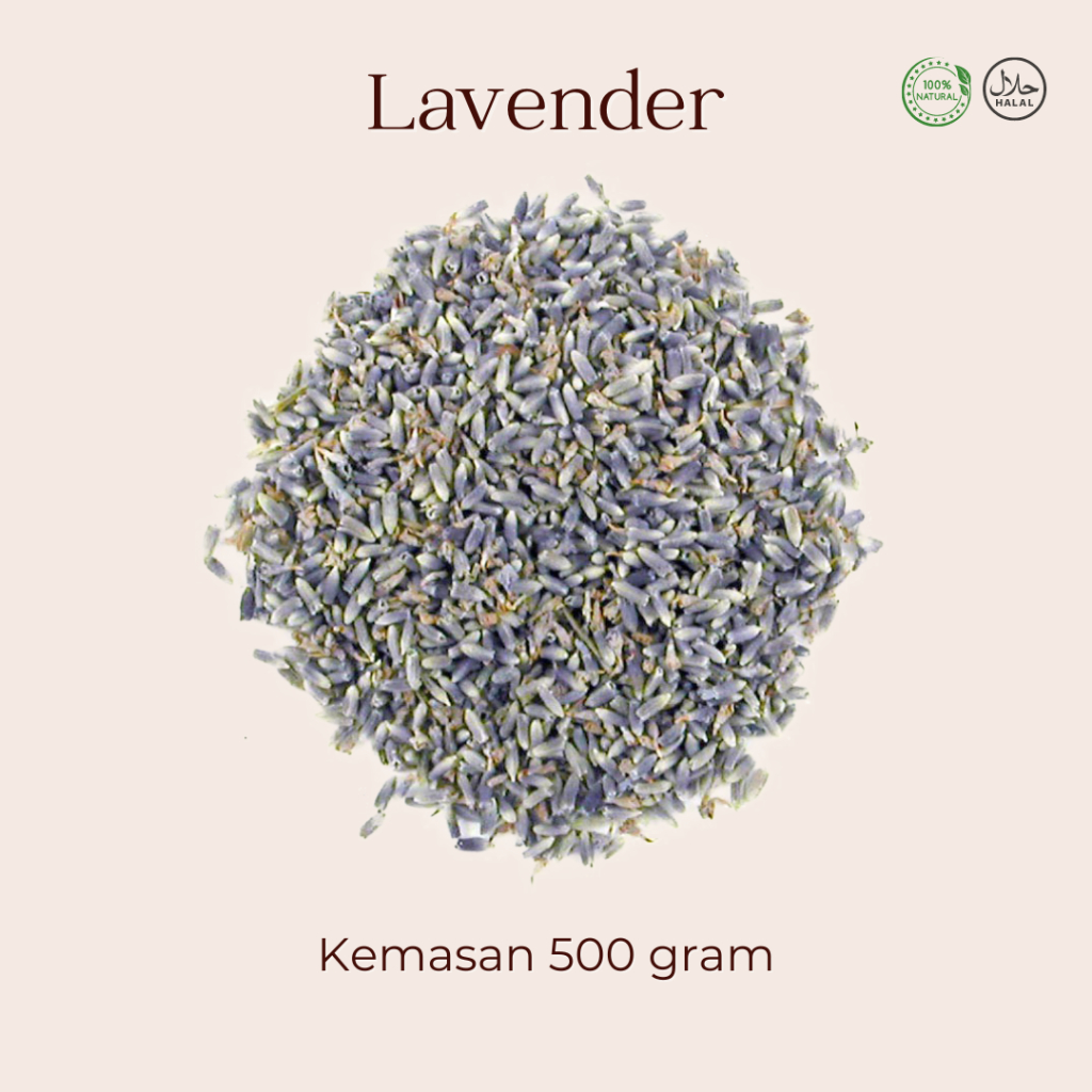 

1 KG TEH BUNGA LAVENDER KERING FLOWER TEA