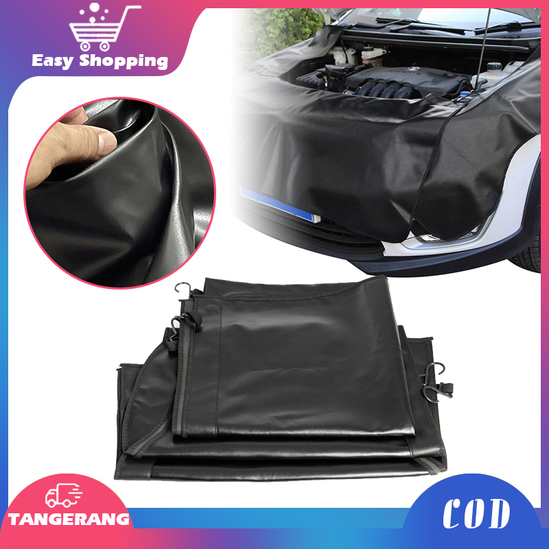 3pcs Fender Cover Service Mobil Pelindung Service Mobil Cover Servis Mobil