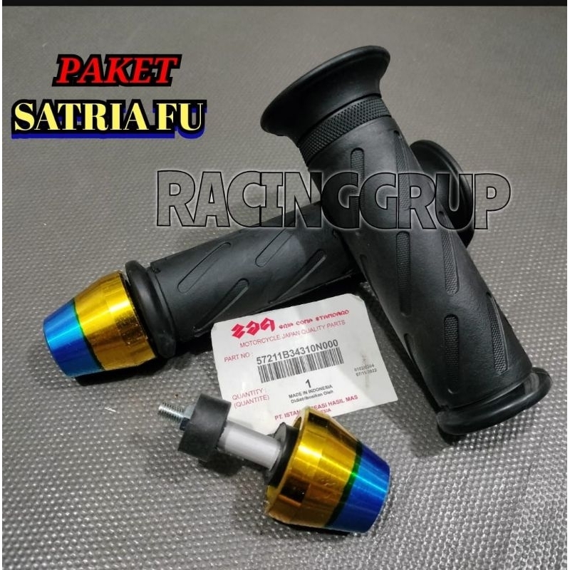 handgrip suzuki set jalu satria fu handgrip motor universal