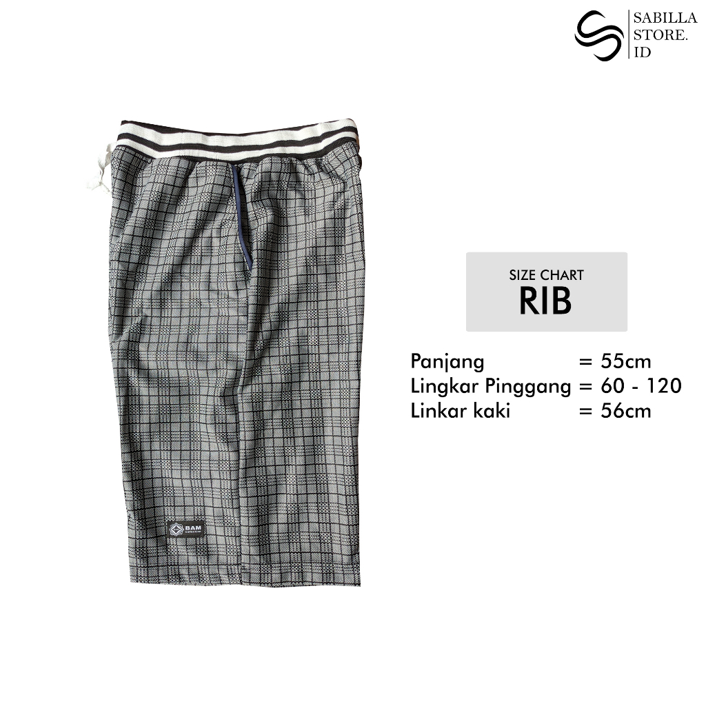 Celana Pendek RIB BAM / celana kolor / boxer