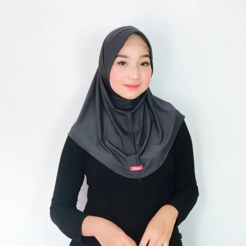 Jilbab Bergo Sport Menutup Dada Lebih Besar / Jilbab Sport M / Jilbab Instan Bergo Hamidah