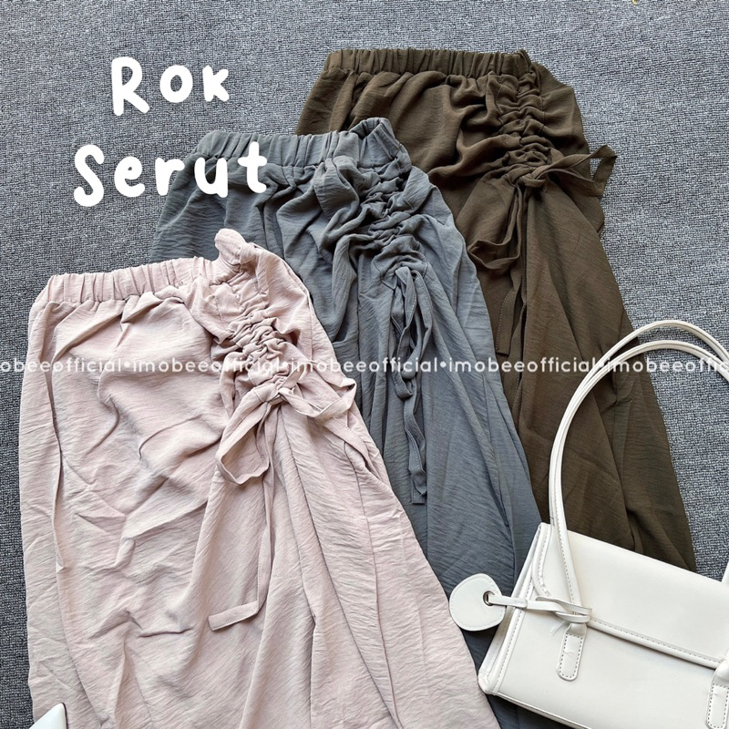 ROK SERUT BELAH CRINKLE AIRFLOW