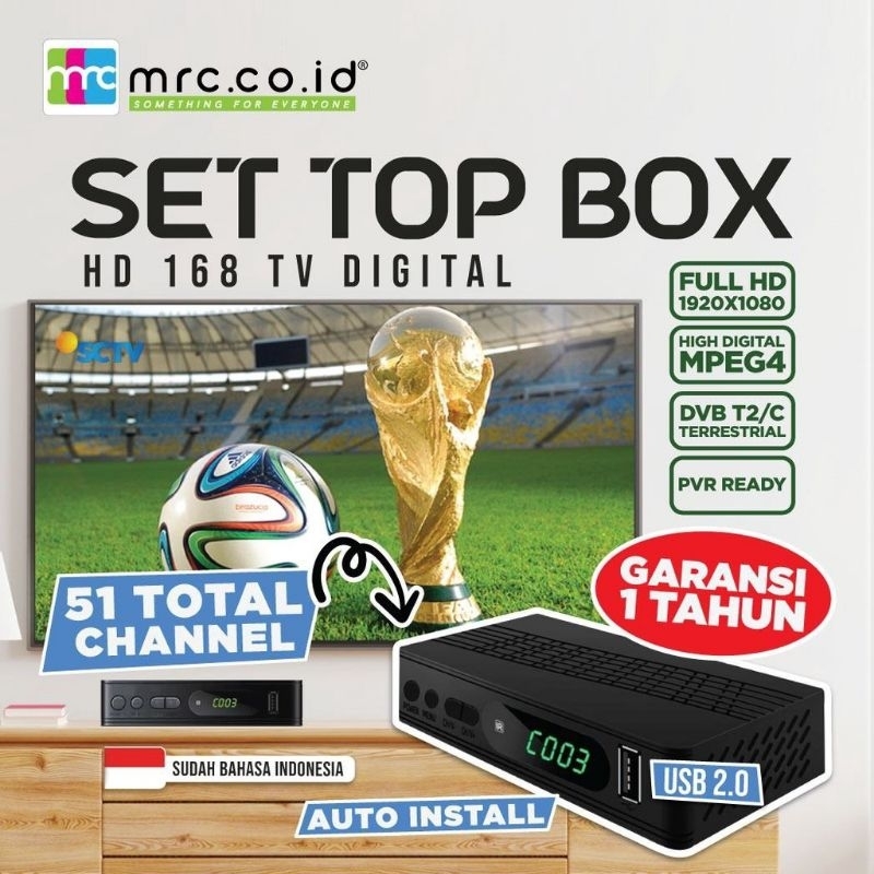 SET TOP BOX TV SNI&amp;Garansi Resmi