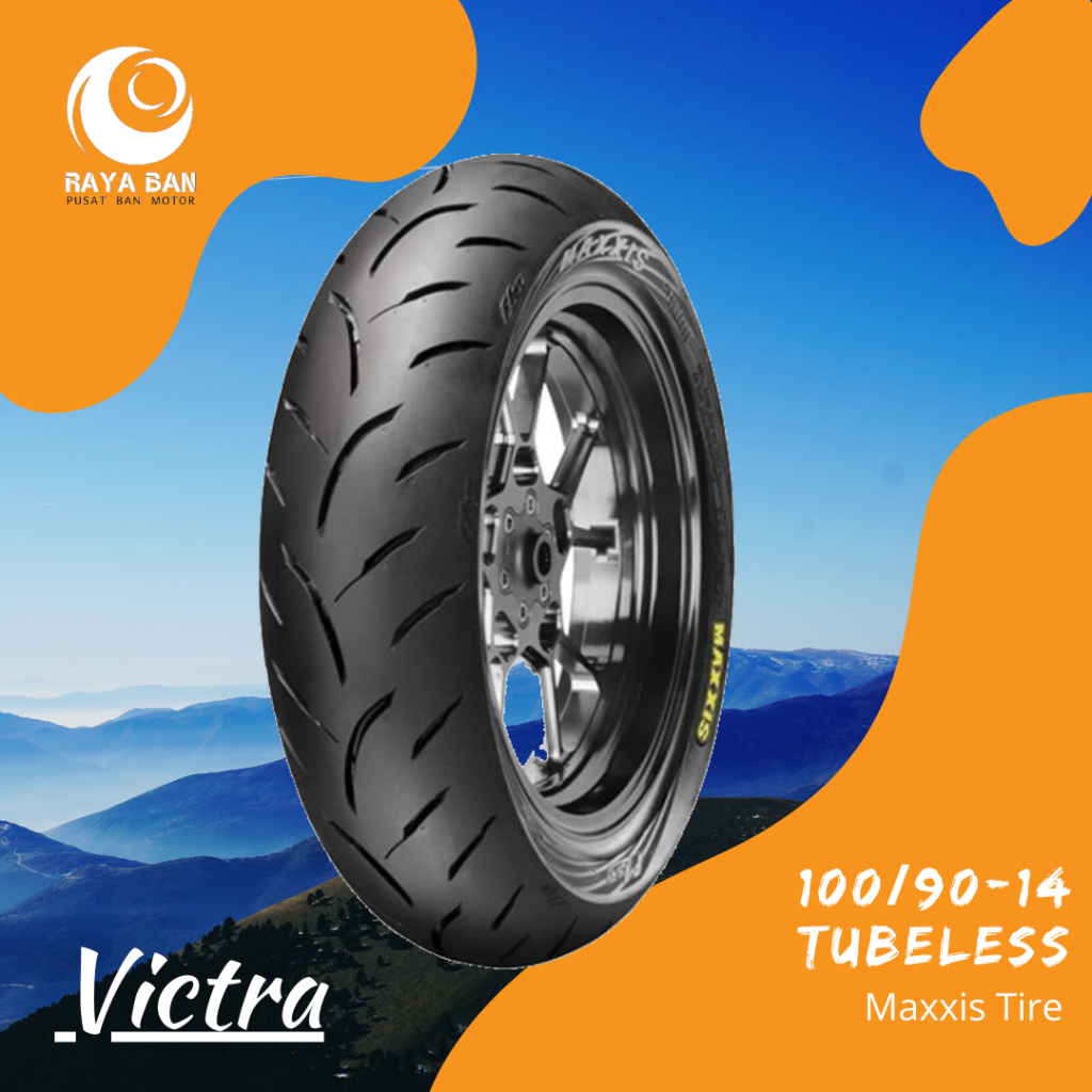 Ban Motor Maxxis Victra 100/90-14 TL