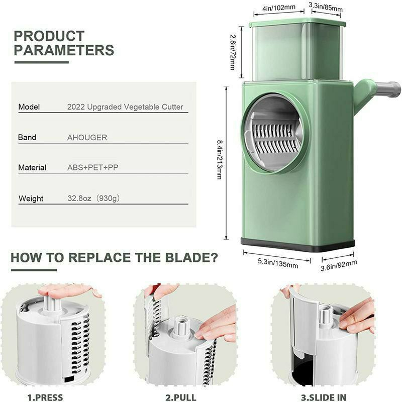 Vegetable Slicer Machine TERBARU / Alat Pemotong Sayuran Parutan Serbaguna / Vegetable Cutter