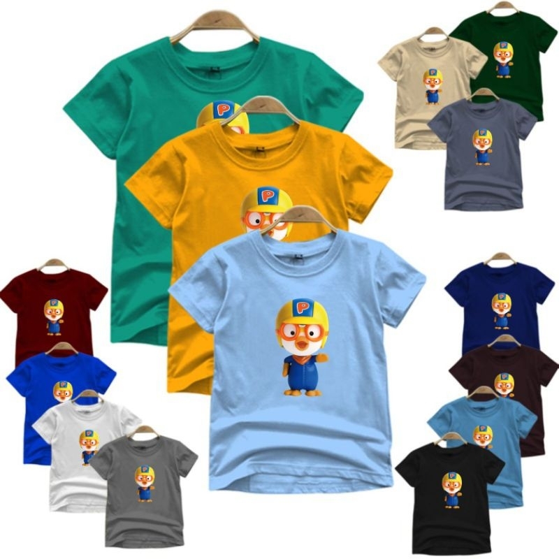 KAOS ANAK ANAK PORORO 2-16TH