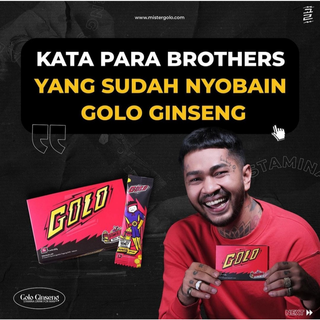 

GOLO Ginseng Botanical Meningkatkan Stamina Pria