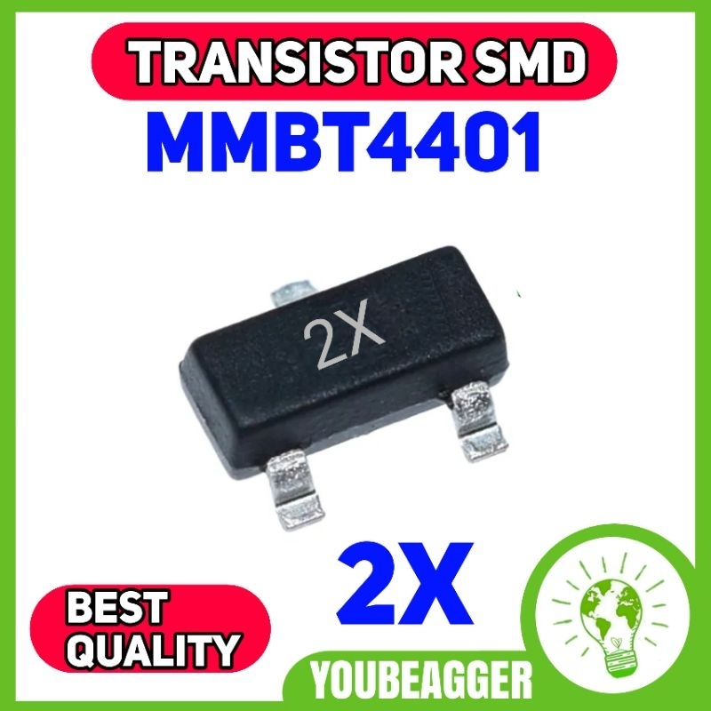 Transistor SMD 2X MMBT4401 SOT23