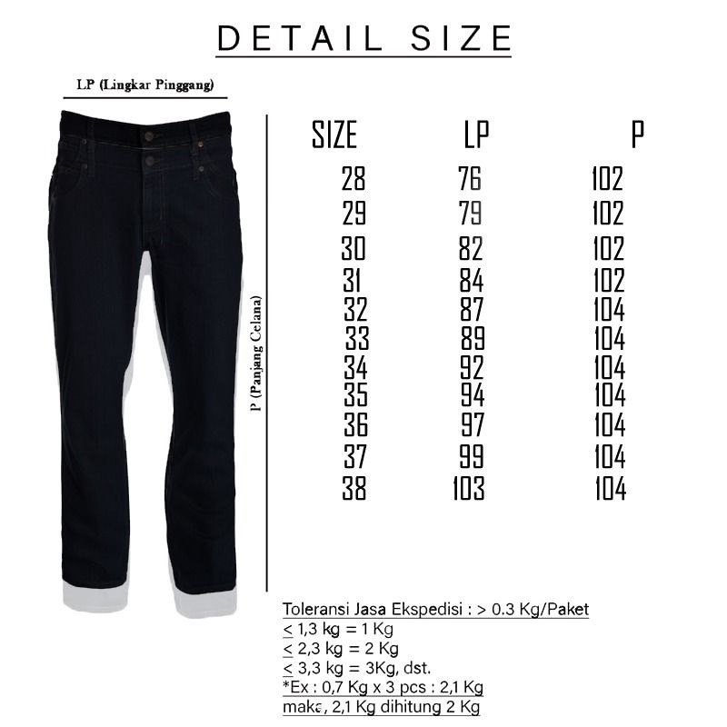 FEROCIOUS.CO Celana Jeans Reguler Retro Basic Standar Denim - Grey Premium Terlaris