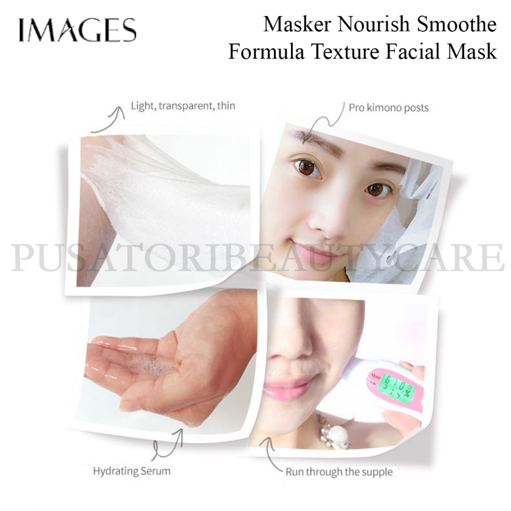 IMAGES Masker Nourish Smoothe Formula Texture Facial Mask