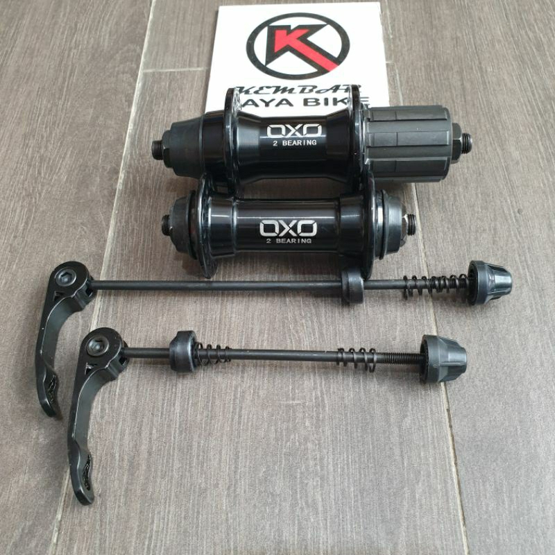 Hub freehub 700c/Roadbike Oxo 36H Vbrake Bearing Black