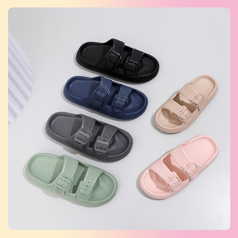 Sandal Selop Wanita Terbaru Import 2023 Sendal Wanita Tali Kekinian Sandal Karet Jelly Rumah Empuk Kasual Cewek Soft Slipper EVA