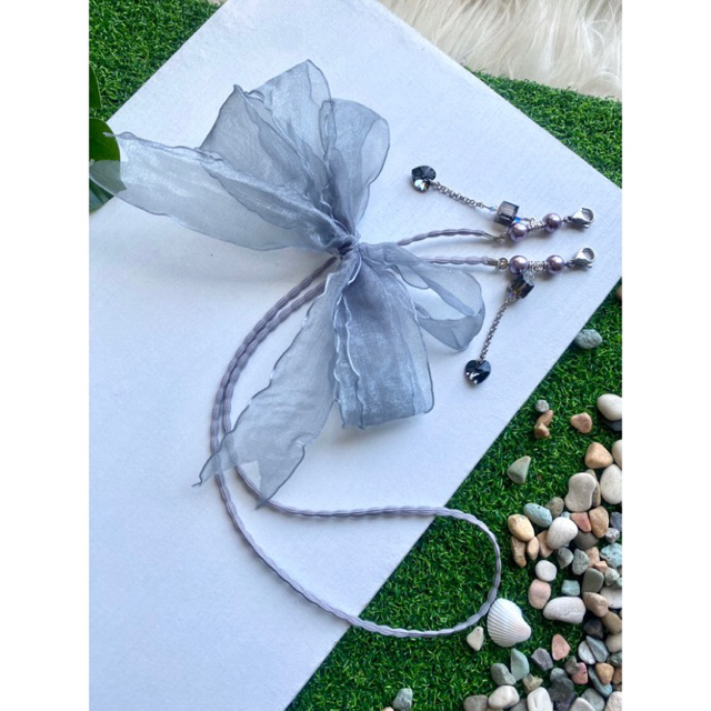 Kalung Masker 2in1 / STRAP MASKER Swarovski