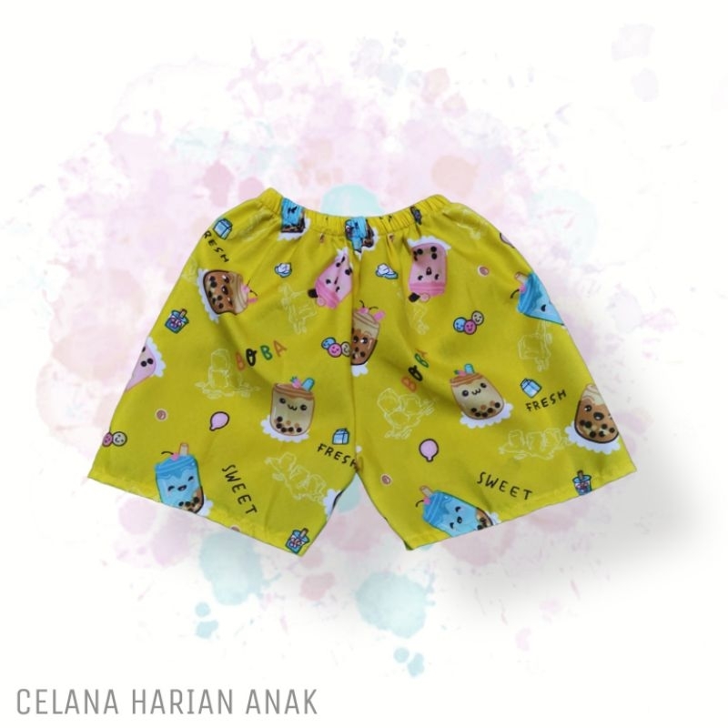 Celana harian anak katun catra