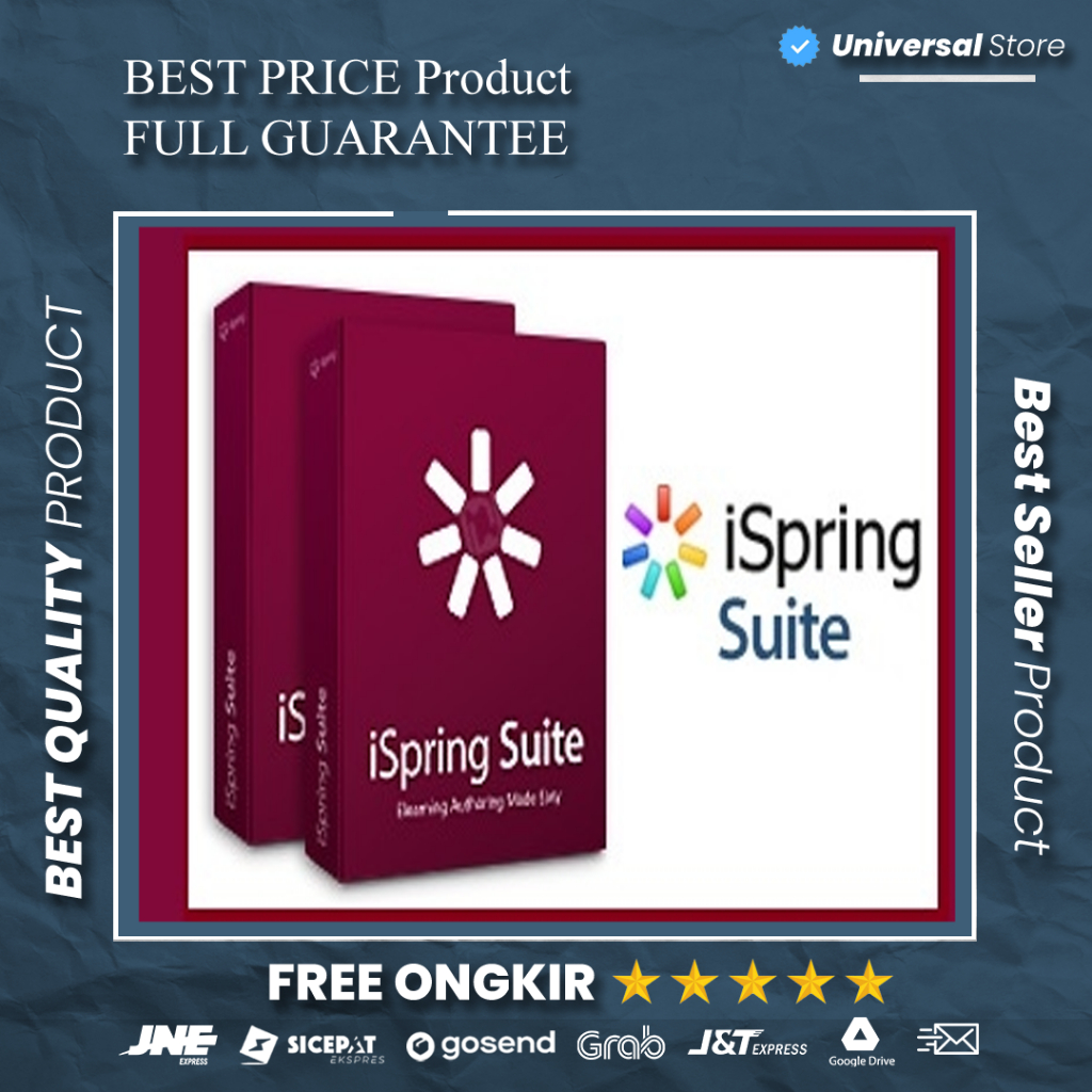 Program iSpring Suite Full Version Kuisioner - Presentasi Premium PRO