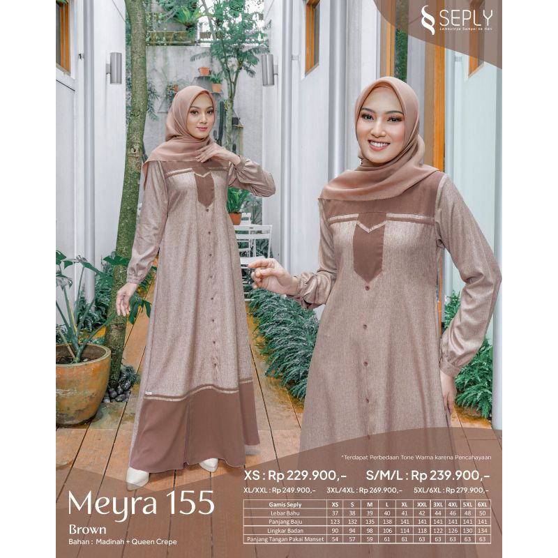 NEW COLLECTION GAMIS SEPLY MEYRA 155