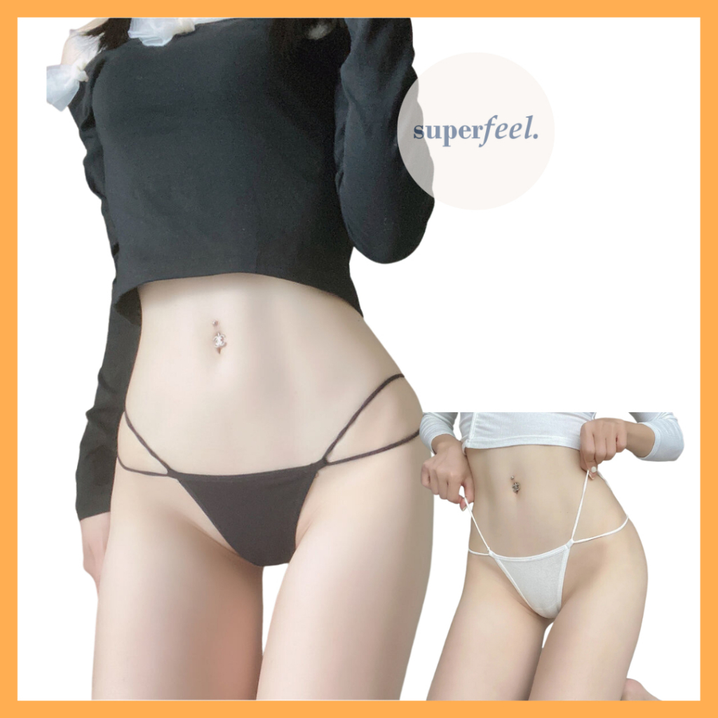 SFL CELANA DALAM SEXY THONG WANITA DUA 2 TALI SOFT LINGERIE CD SEKSI KOLOR PEREMPUAN G STRING REMAJA